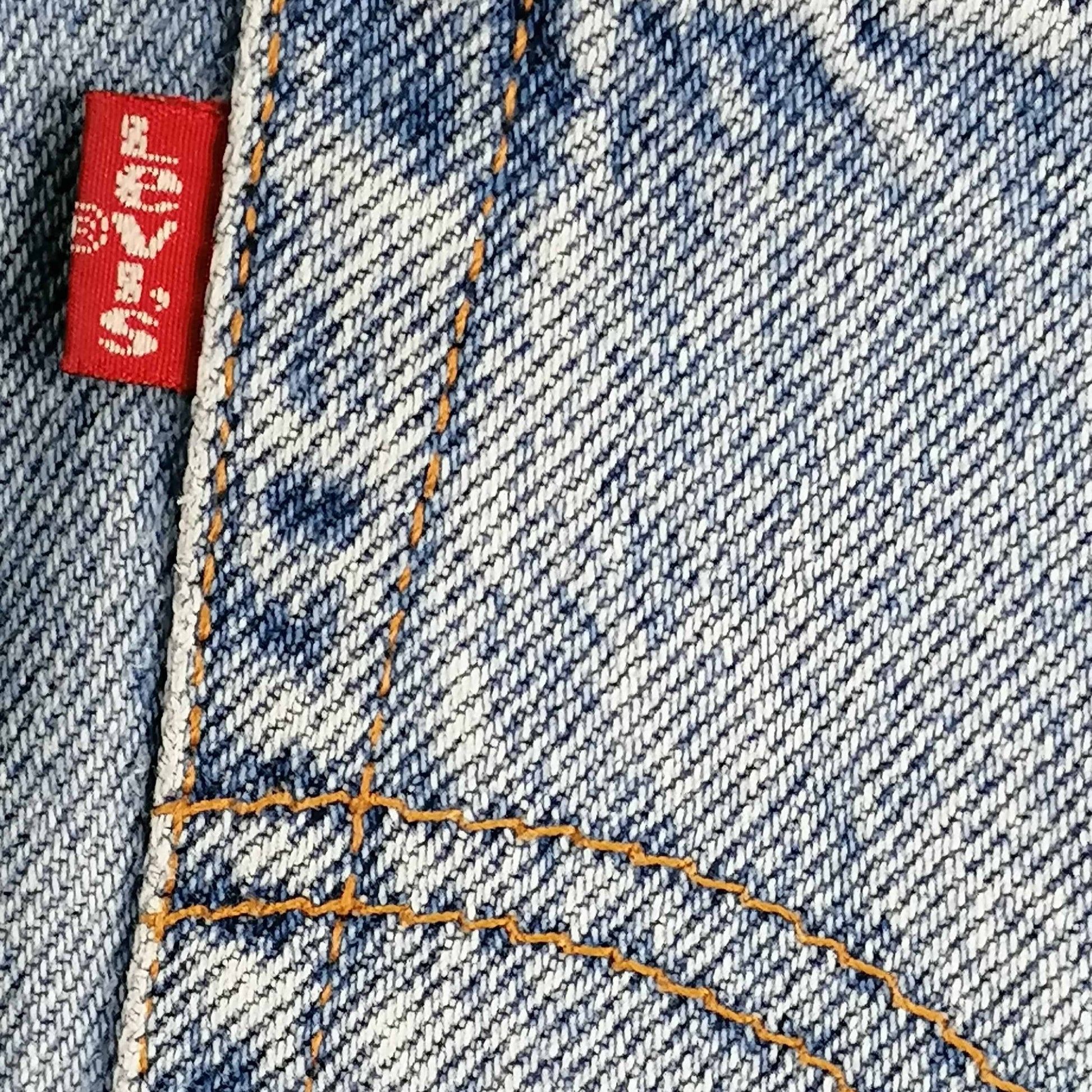 Vintage Levi´s High Rise Denim Shorts - Alleycat Stardust