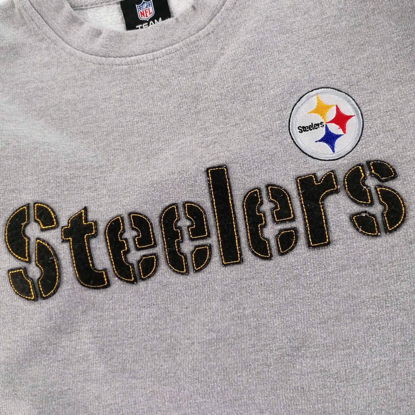 Vintage NFL Team Apparel Steelers Oversize Sweater - Alleycat Stardust
