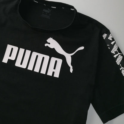 Puma Big Spell Out Tape T-Shirt S – Detailansicht 1