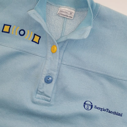Vintage Sergio Tacchini Embroidered Logo Sweater M – Detailansicht 1