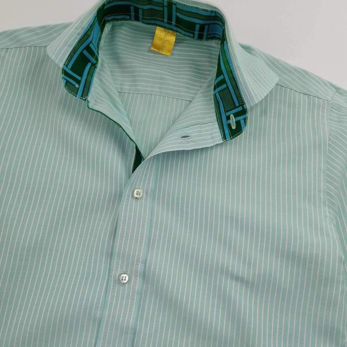 Vintage 90s Striped Long Sleeve Shirt S