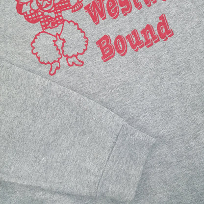 Vintage 90s Jerzees Teens Westward Bound Sweater M