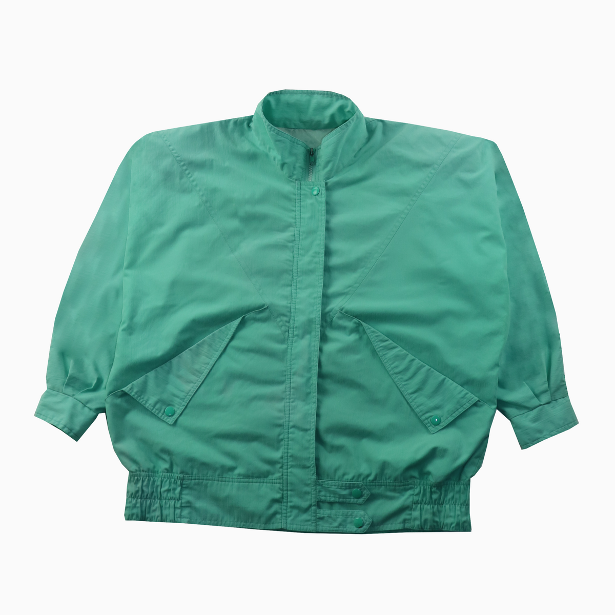 Vintage 80s Kaos Division of Altrans Shoulder Pads Jacket M – Vorderansicht