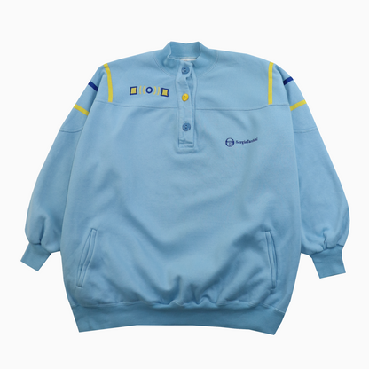Vintage Sergio Tacchini Embroidered Logo Sweater M – Vorderansicht