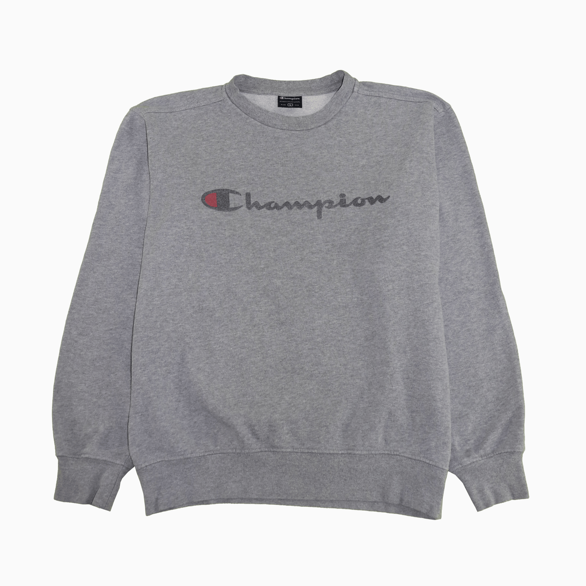 Vintage 90s Champion Spell Out Print Sweater Size M