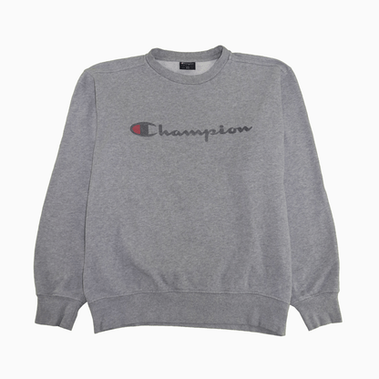 Vintage 90s Champion Spell Out Print Sweater Size M