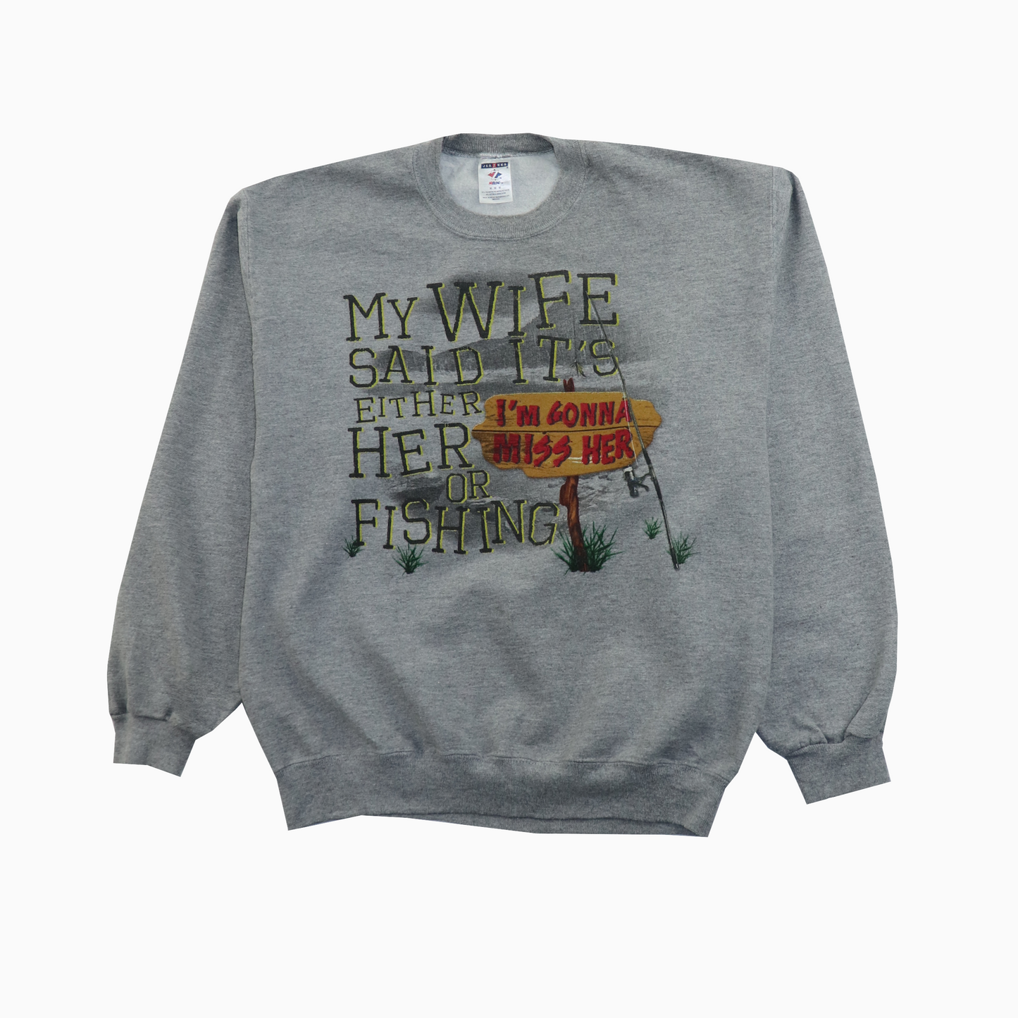 Vintage 90s Jerzees Sweater M