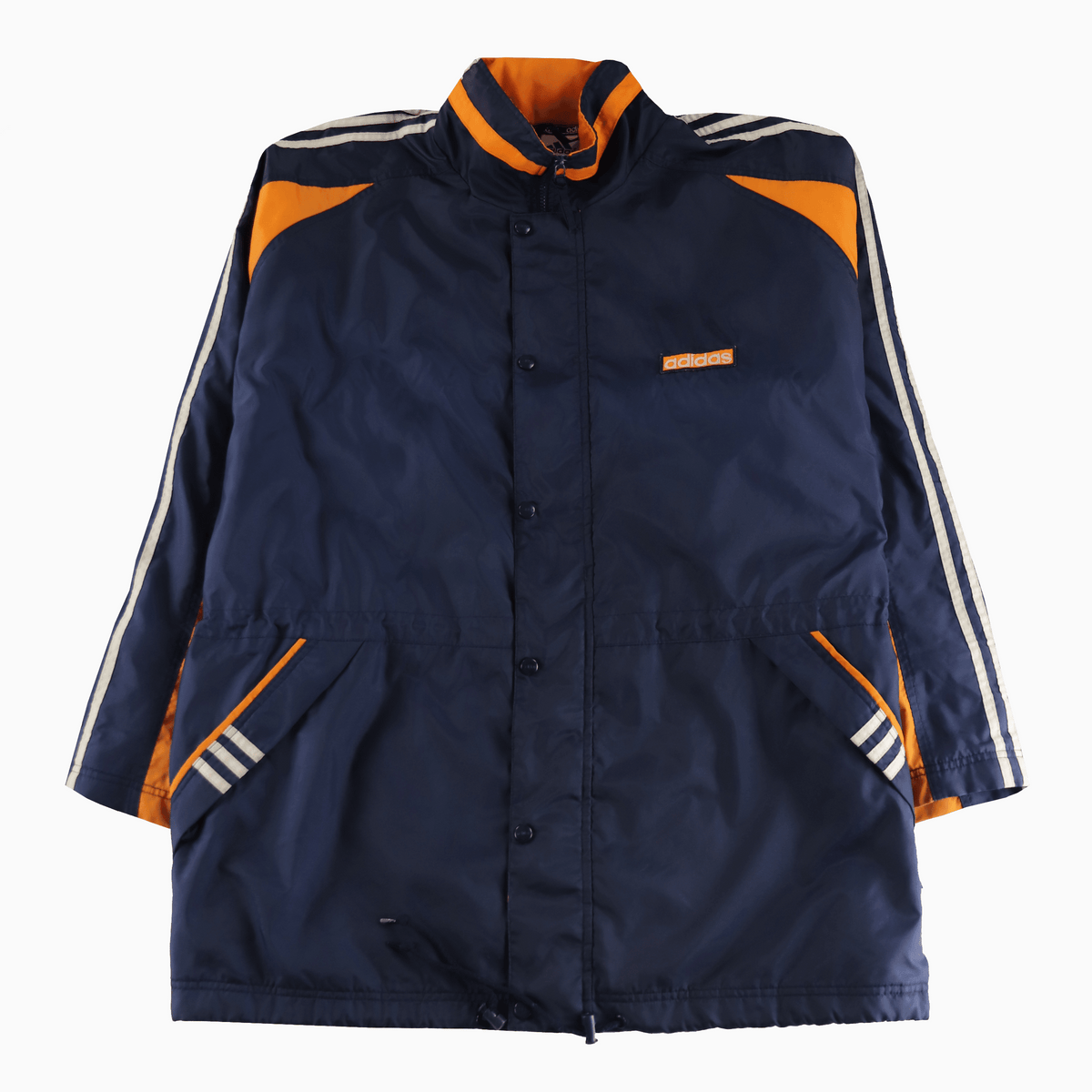 Vintage 90s Adidas Padded Coat Jacket - Alleycat Stardust