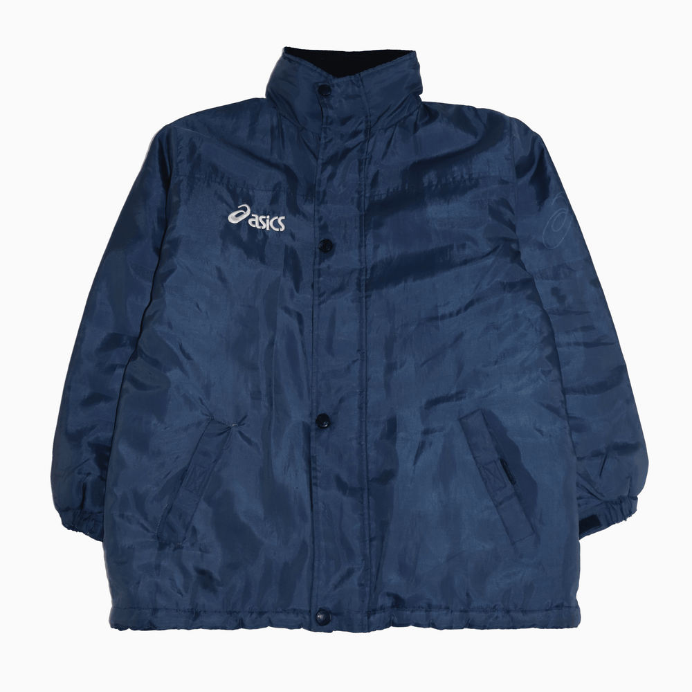 Vintage 90s Asics Padded Coat Jacket - Alleycat Stardust