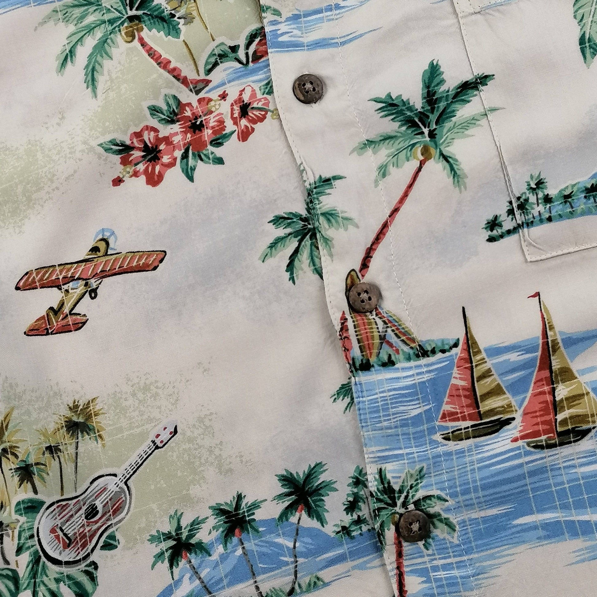 Vintage Batik Bay Short Sleeve Shirt - Alleycat Stardust