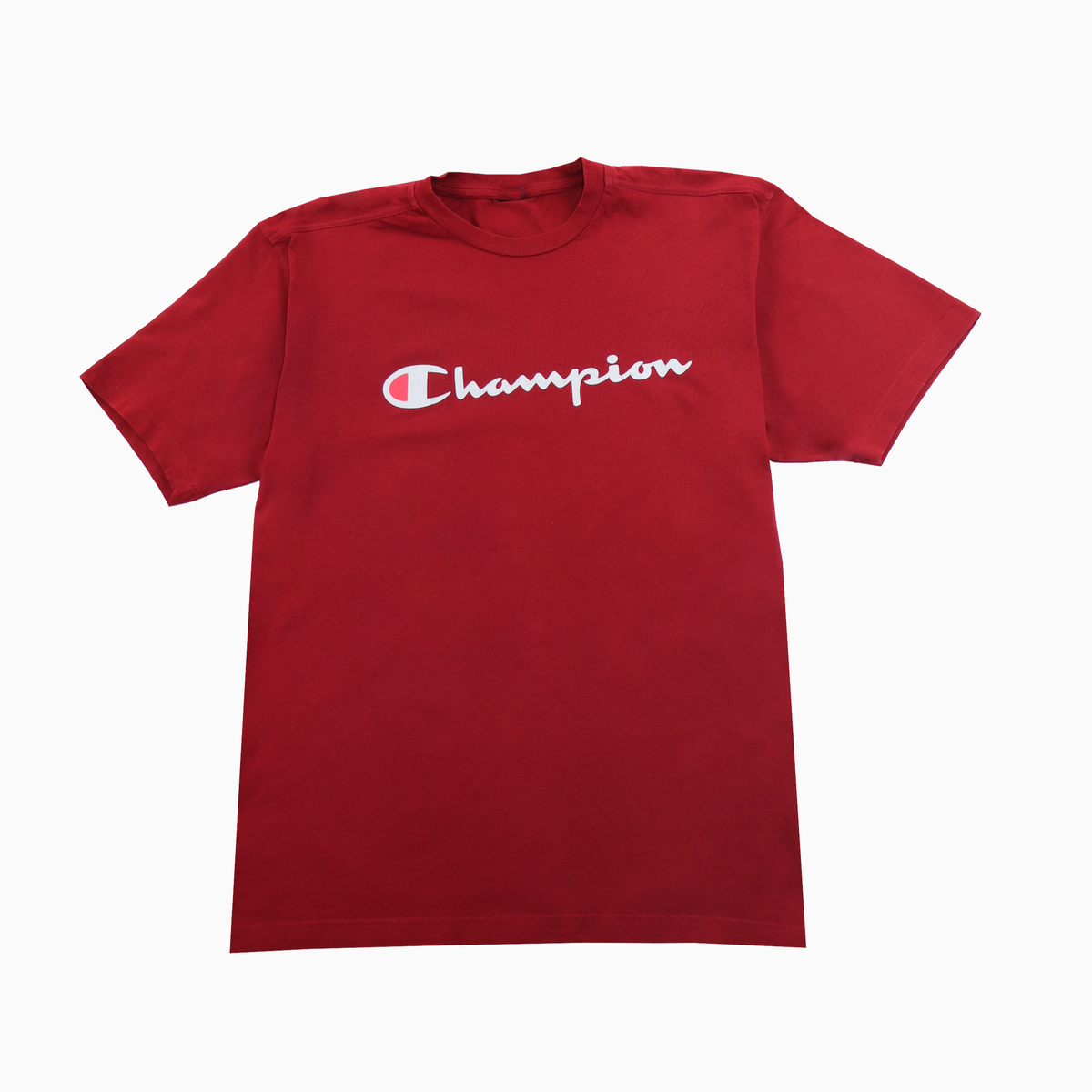Vintage 00s Champion Spell Out T-Shirt M – Vorderansicht