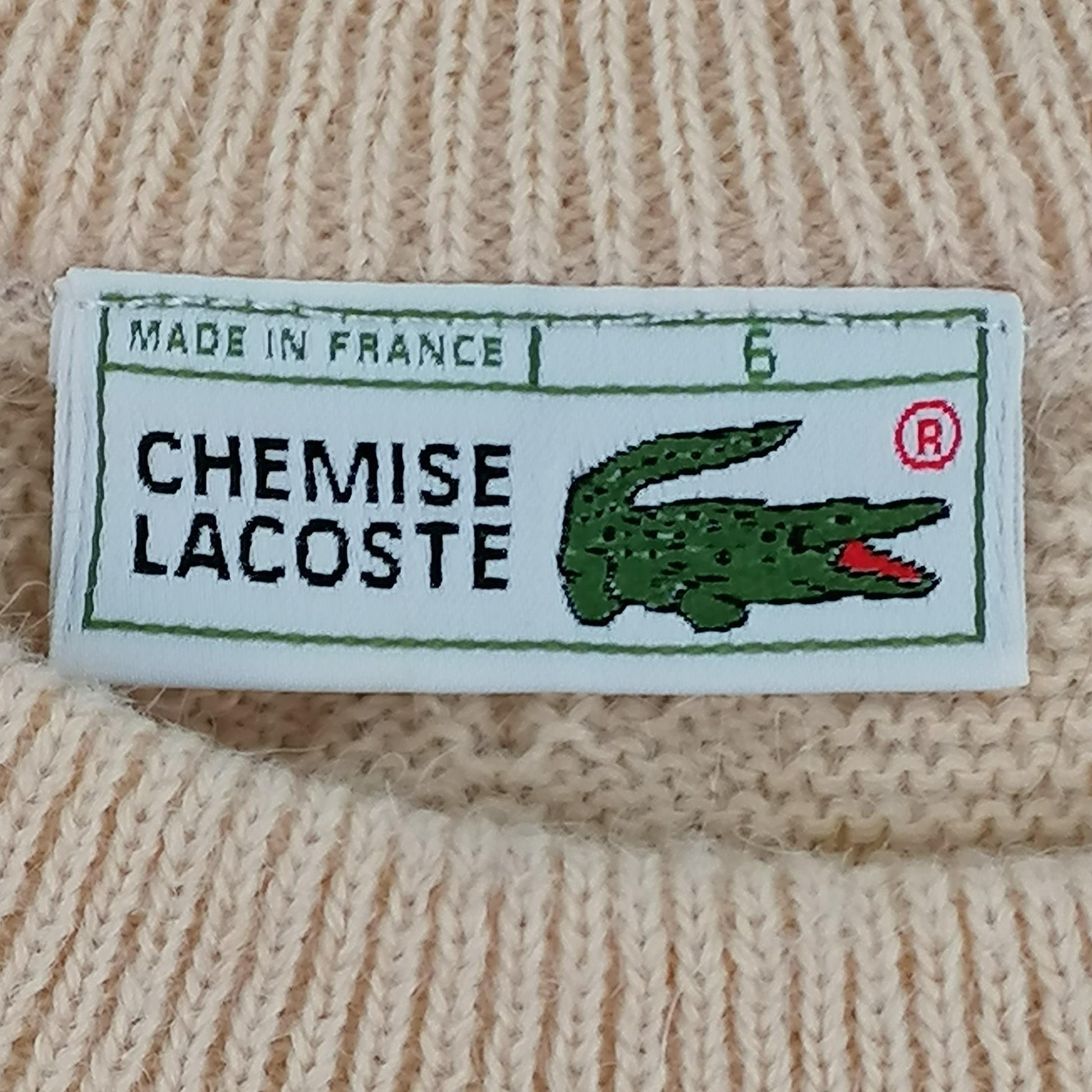 Vintage Lacoste Chemise Knitted Jumper - Alleycat Stardust
