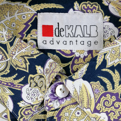 Vintage DeKalb Advantage Pattern Shirt - Alleycat Stardust