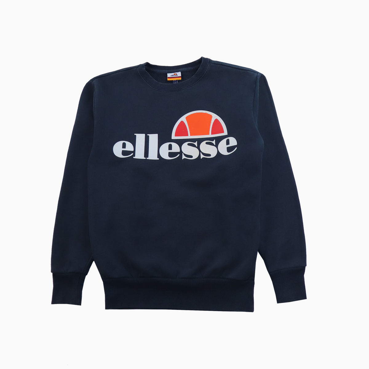 Vintage 90s Ellesse Big Logo Sweater XS – Detailansicht