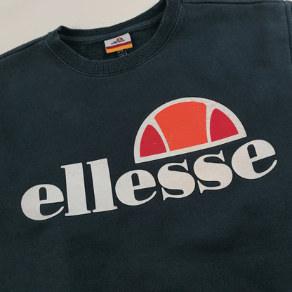Vintage 90s Ellesse Big Logo Sweater XS – Detailansicht