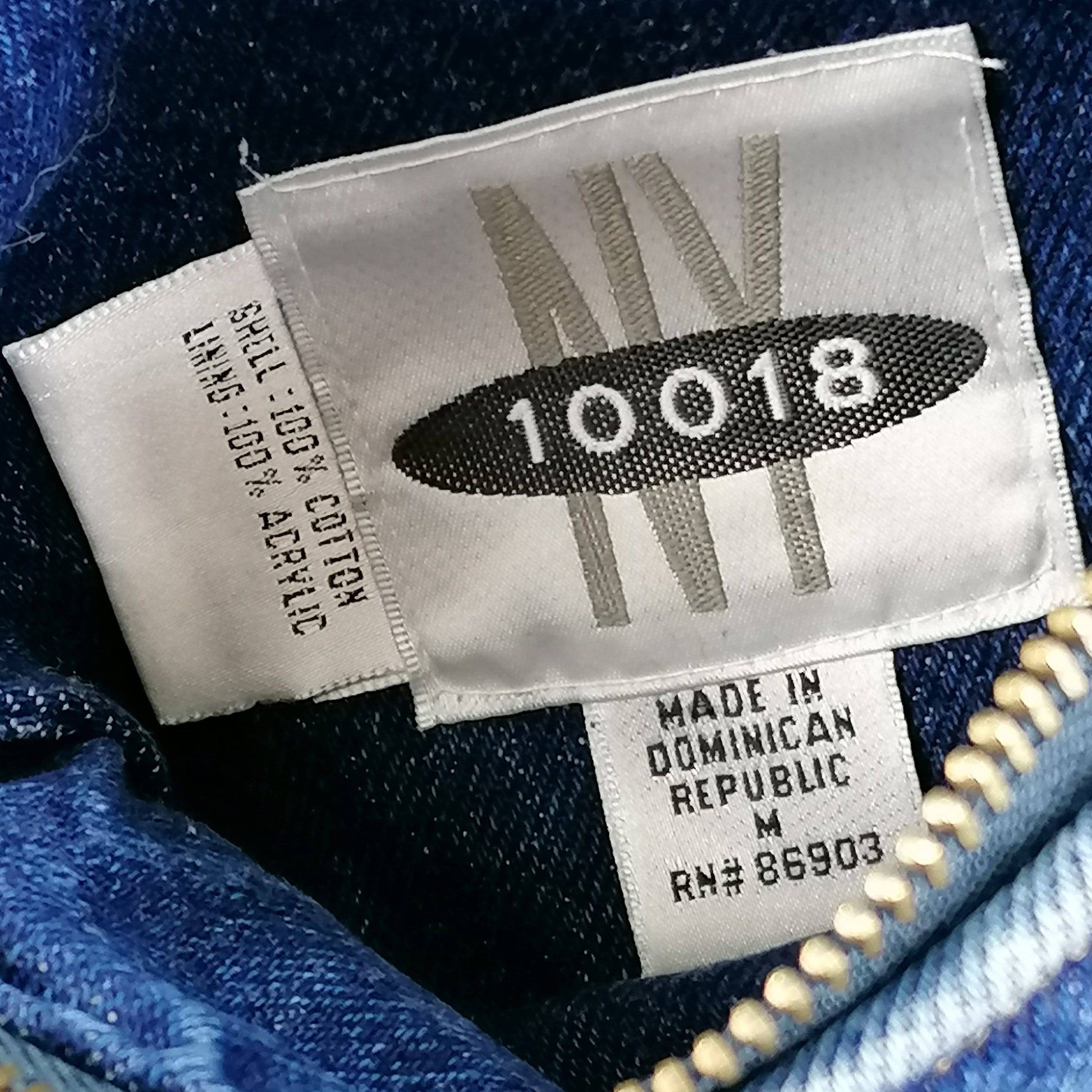 Vintage NY Heavy Reversible Denim Jacket - Alleycat Stardust