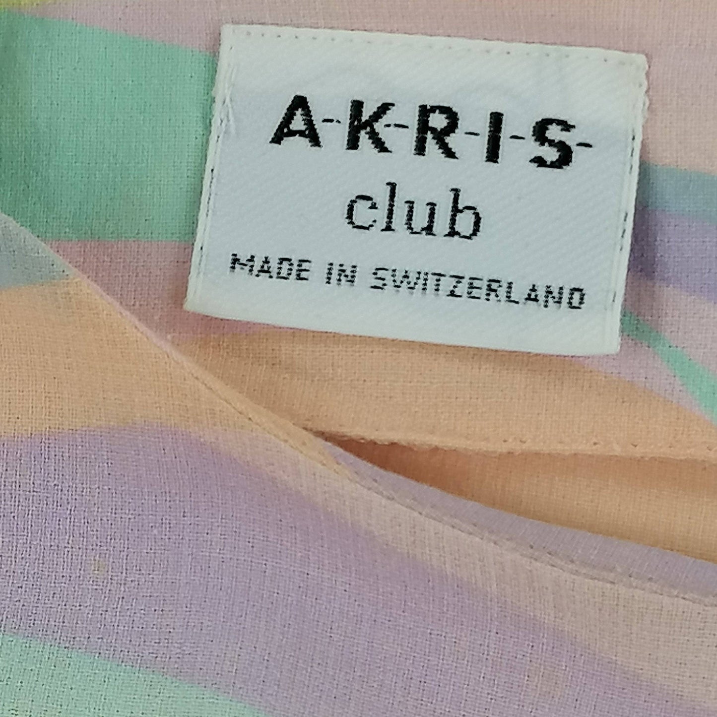 Vintage Akris Club Blouse - Alleycat Stardust