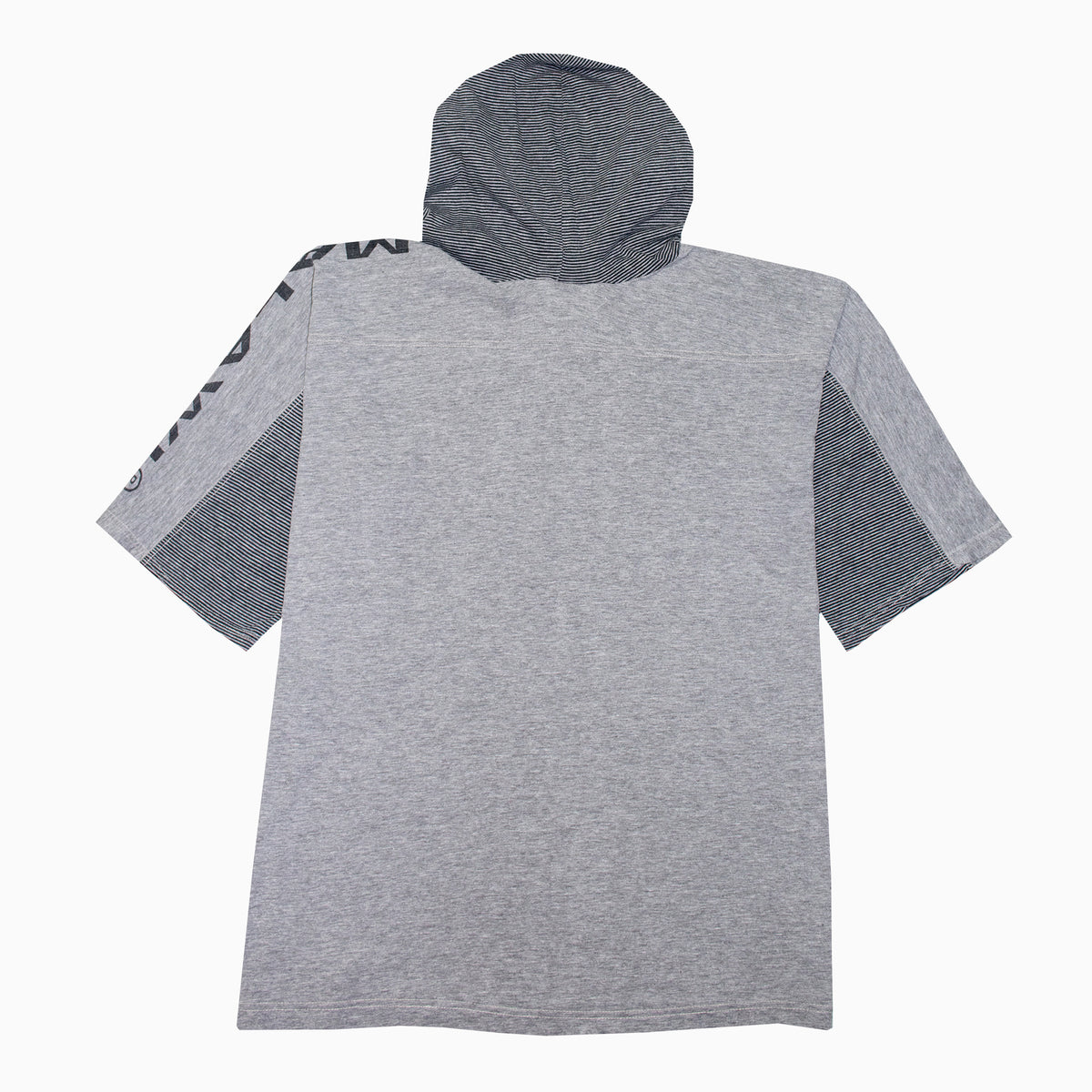 Vintage 90s Mick Malawi Hooded T-Shirt L – Rückansicht