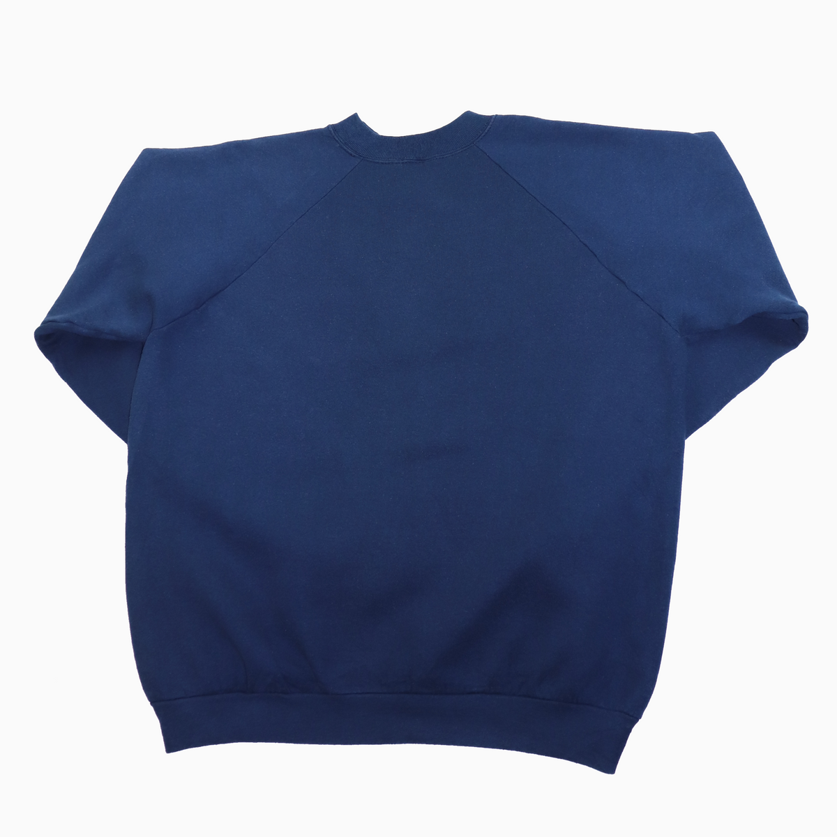 Vintage 90s Fruit of the Loom Navy Mom Sweater XXL – Rückansicht