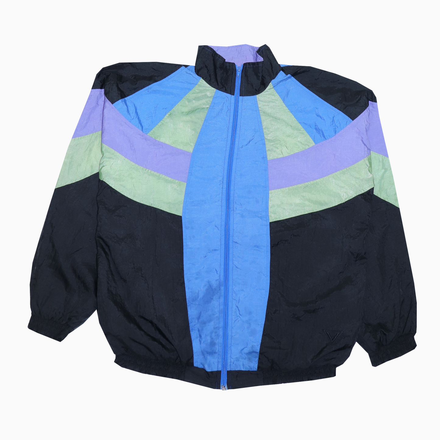 Vintage 90s New Line Track Jacket, Grösse L, Alleycat Stardust
