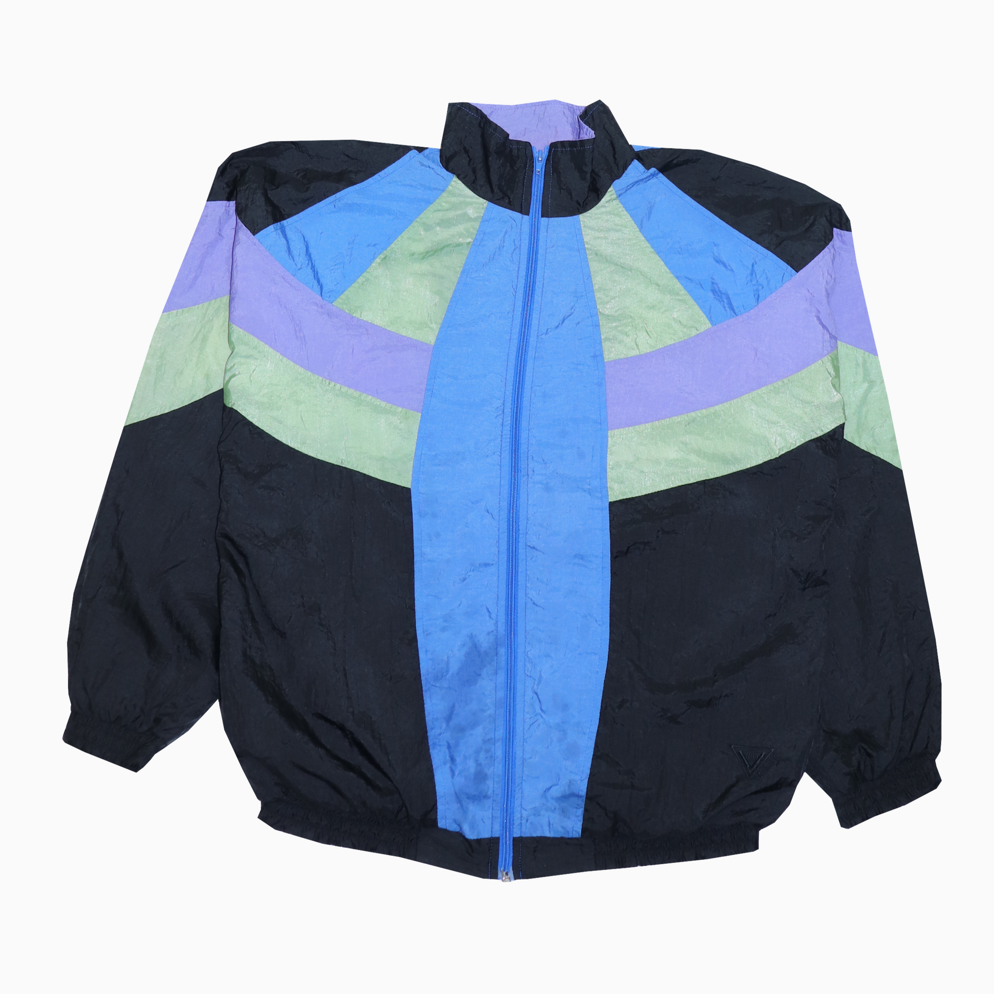 Vintage 90s New Line Track Jacket, Grösse L, Alleycat Stardust