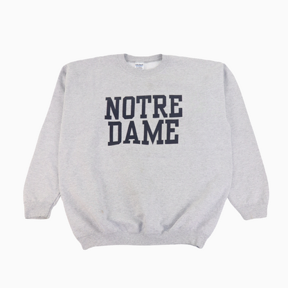 Vintage Gildan Notre Dame Sweater L