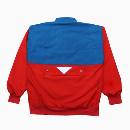 Vintage 90s Puma Half Zip Windbreaker S – Rückansicht