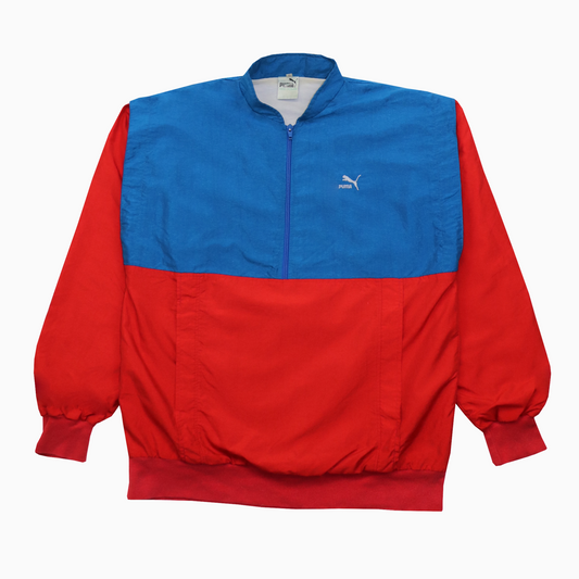 Vintage 90s Puma Half Zip Windbreaker S