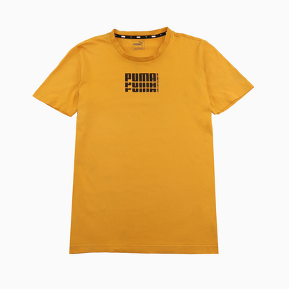 Puma Big Spell Out Backprint T-Shirt S – Vorderansicht