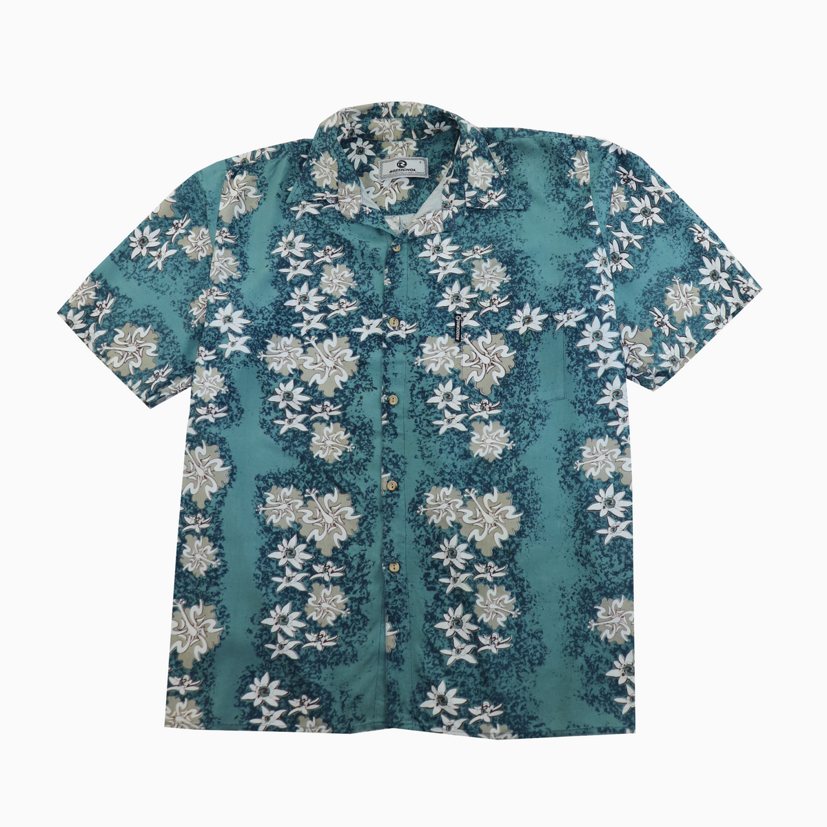 Vintage 90s Rossignol Hawaiian Short Sleeve Shirt XL