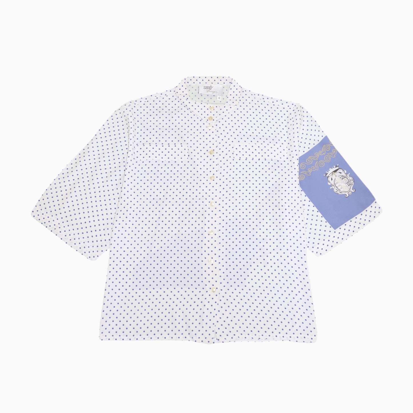 Vintage Sandy Design Oversize Blouse - Alleycat Stardust