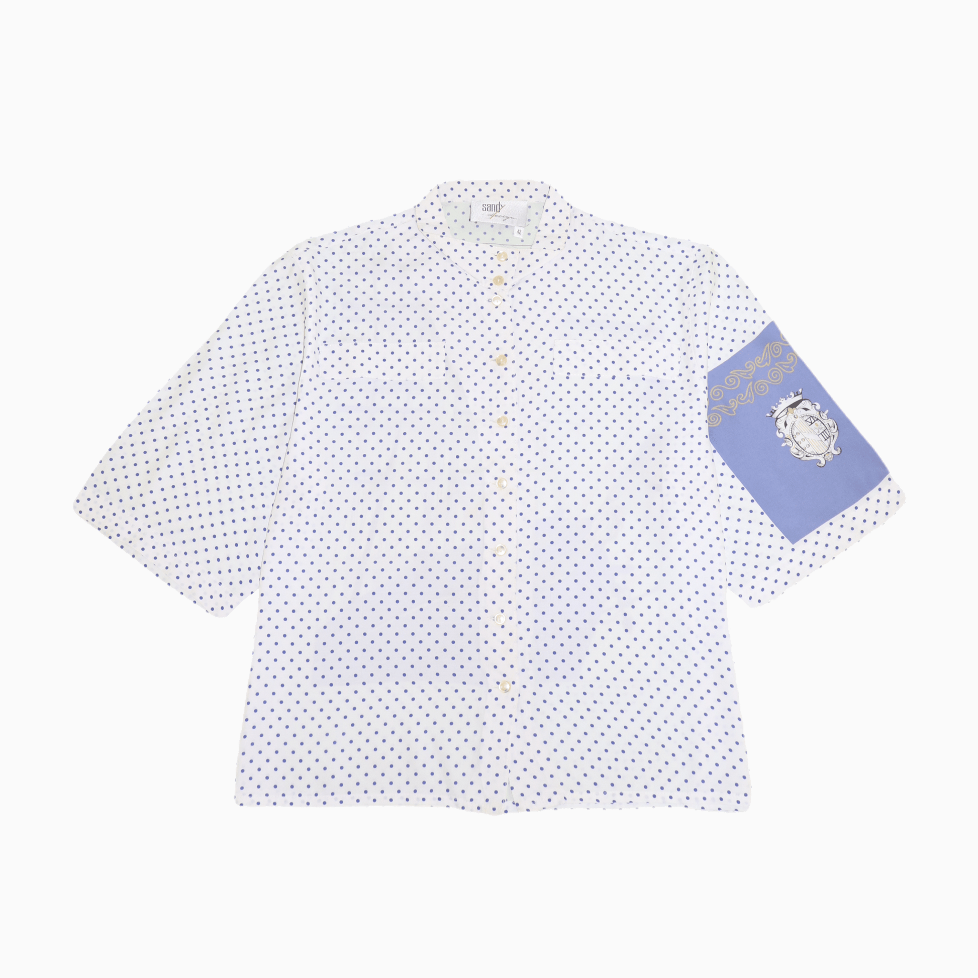 Vintage Sandy Design Oversize Blouse - Alleycat Stardust