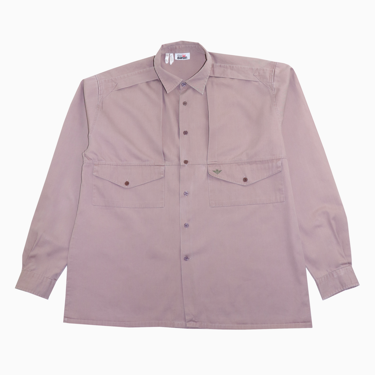 Vintage 90s The Baron Two Pocket Shirt XL – Vorderansicht